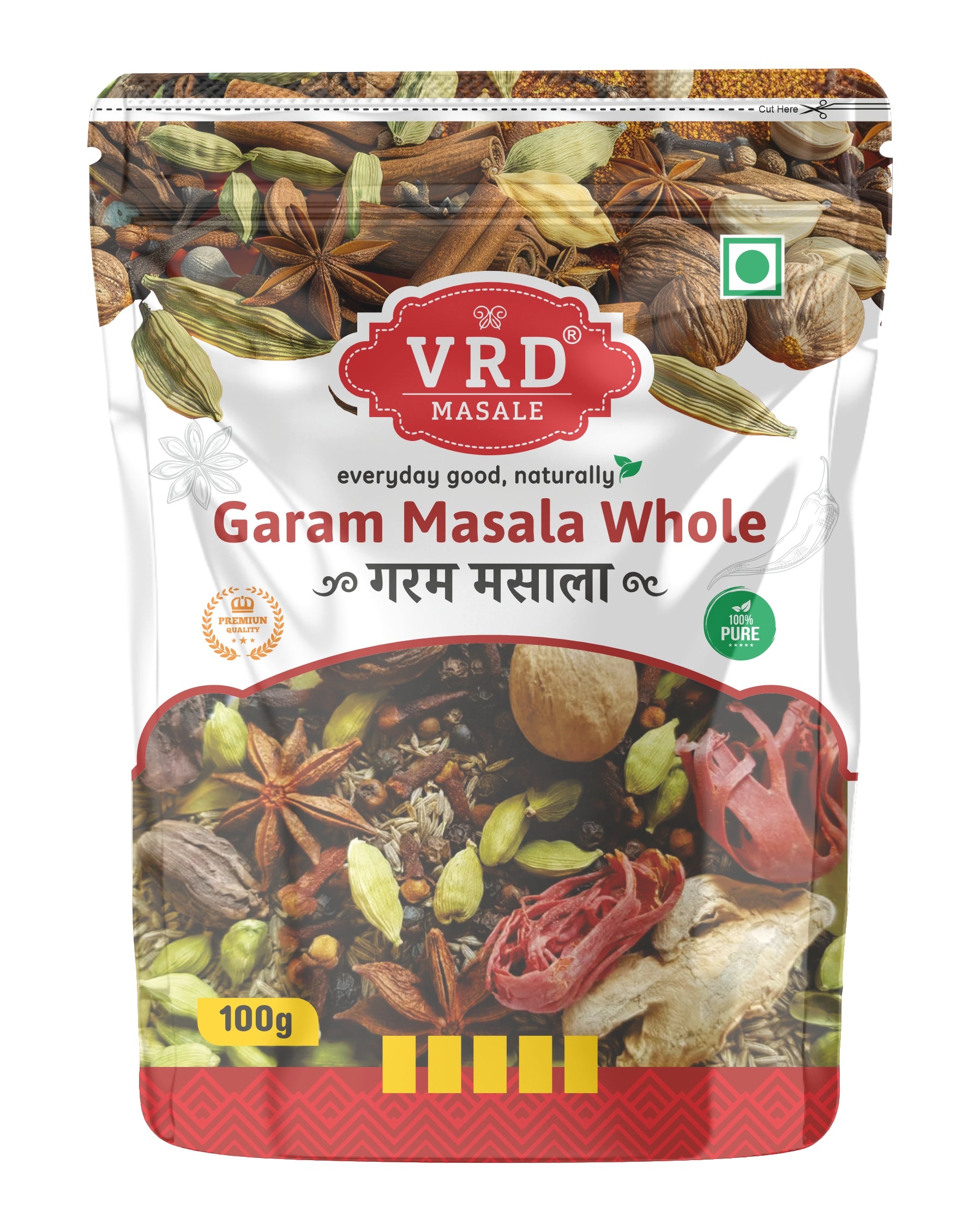 Garam Masala Sabut (Whole) 100 GMs