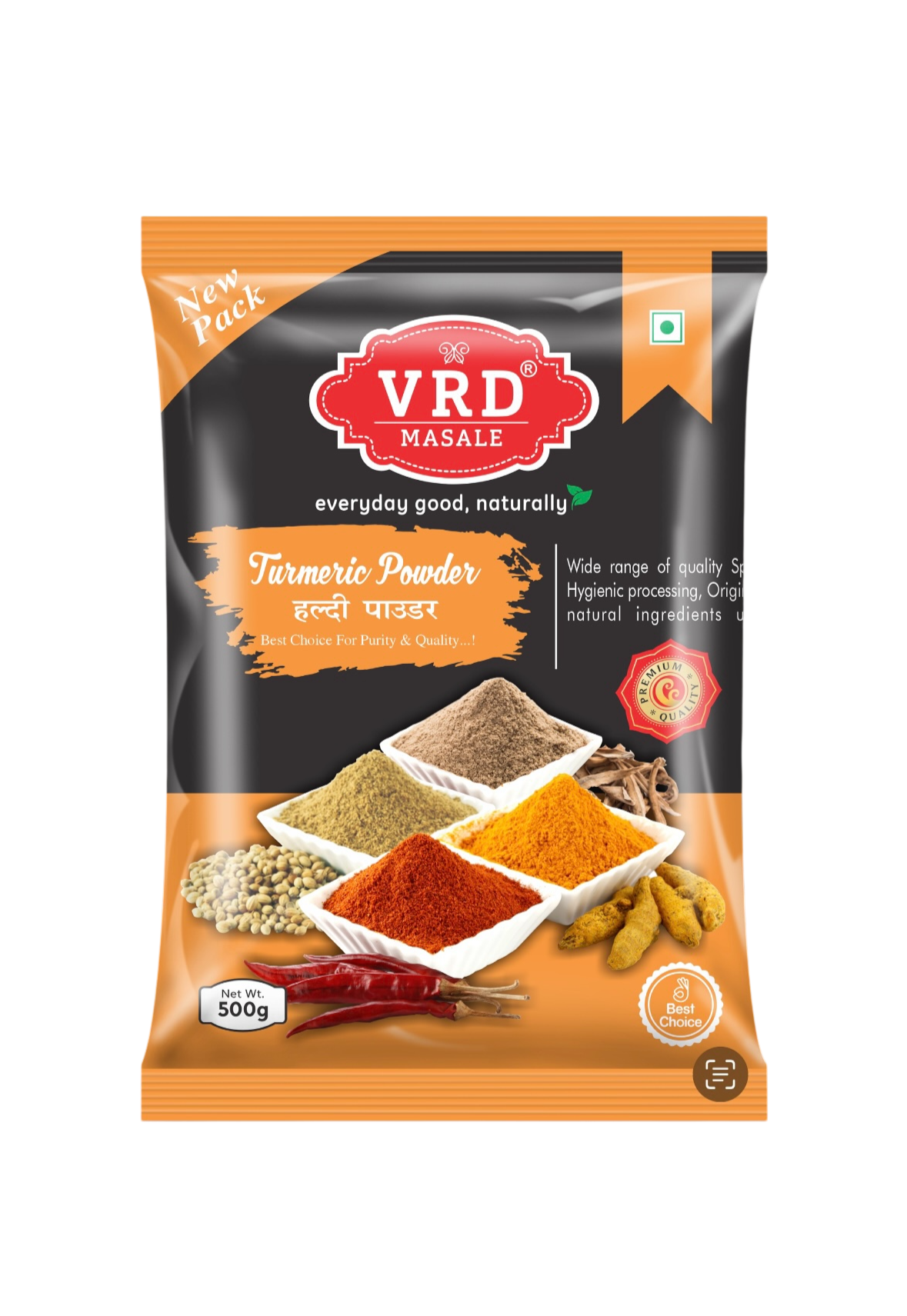 Turmeric Powder 500 GMs